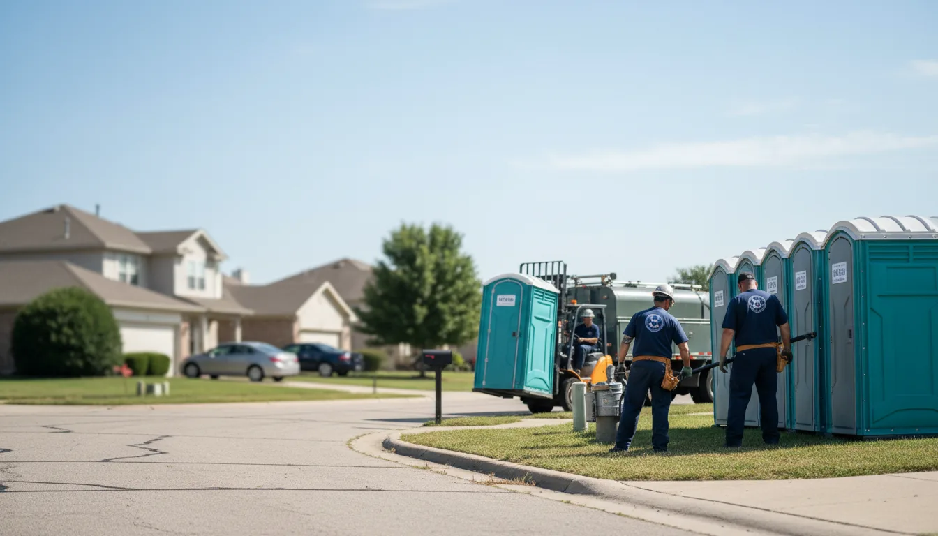 Porta Potty Rental in Aurora, MO near me